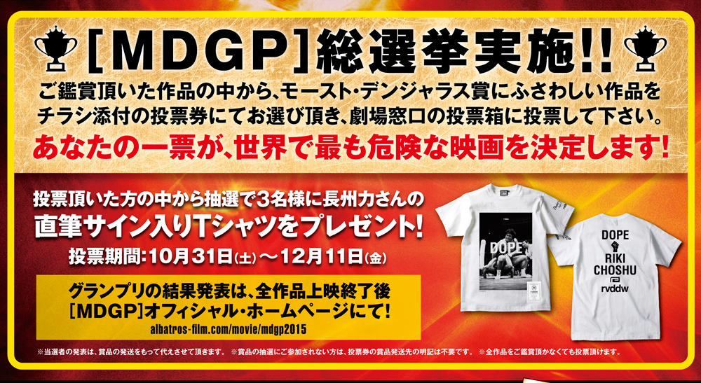 MDGP総選挙実施